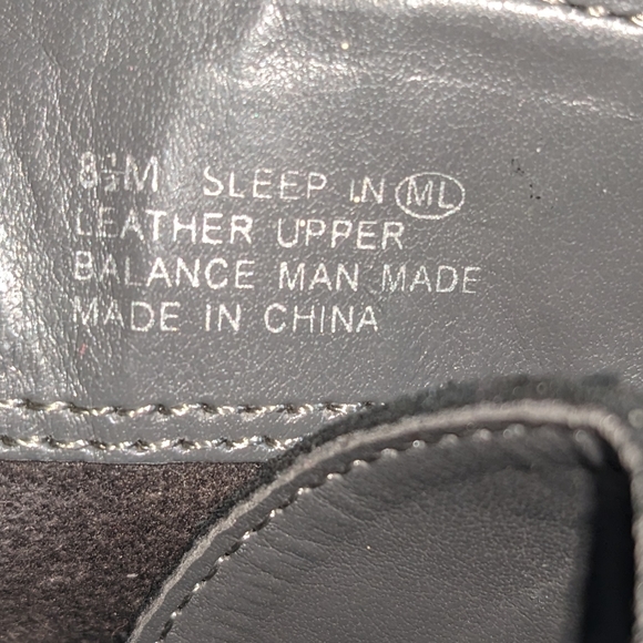 Aerosole suede lace-up heeled ankle booties black 8.5 - Picture 6 of 6